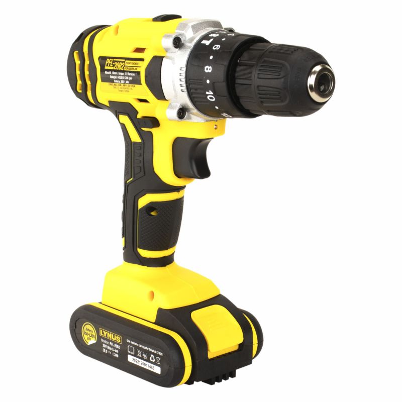 PFL-20B2 - PARAFUSADEIRA IMPACTO COM 2 BATERIAS